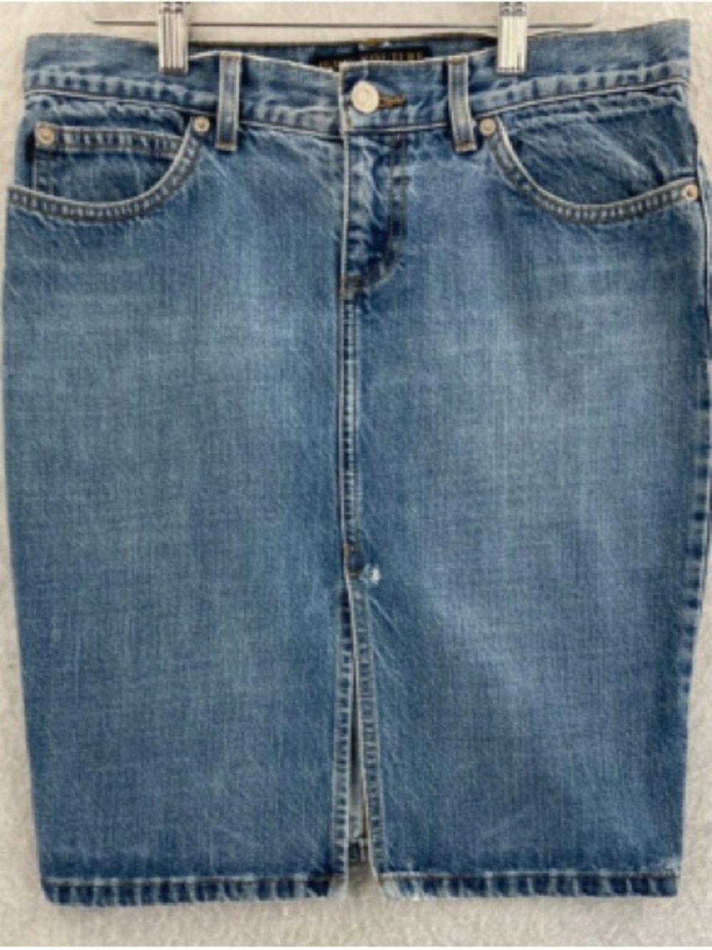 Vintage Y2K Juicy Couture Jean mini pencil skirt